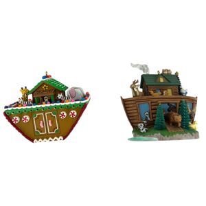 Noah's Ark Hallmark Keepsake Ornaments Set of 2 holiday collectibles